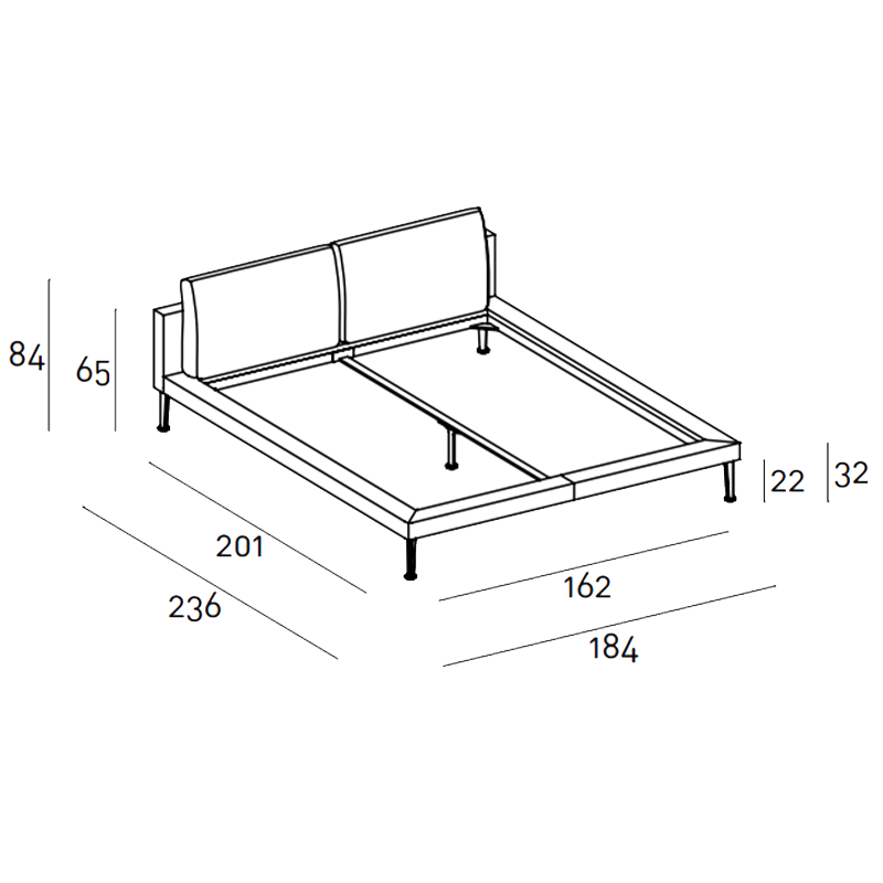 Living Divani - Floyd-Hi Bed Longho Design Palermo