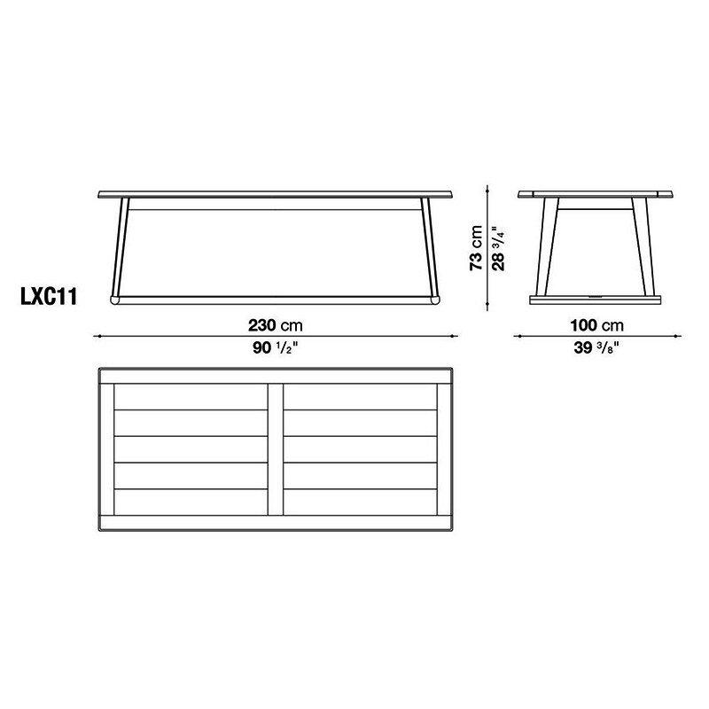 Maxalto - Tavolo Recipio '14 Longho Design Palermo