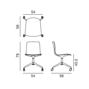 Arper-Sedia-Aava-trespolo-fisso-con-ruote-e-scocca-in-polipropilene-Longho-Design-Palermo