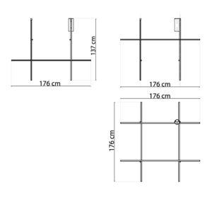 Flos Lampada da Parete Coordinates Module C Longho Design Palermo