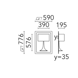 Flos Lampada da Parete Soft Spun Piccola LED Longho Design Palermo