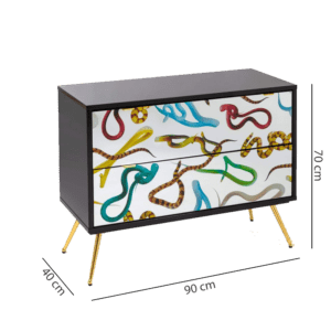 Seletti-Cassettiera-2-Cassetti-Serpenti-Longho-Design-Palermo