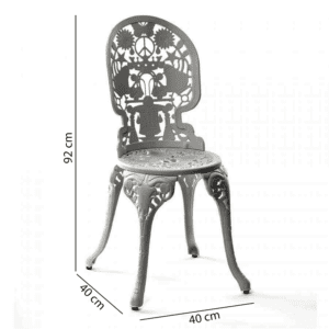 Seletti Sedia di Alluminio Industry Collection Longho Design Palermo