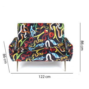 Seletti-Sofa-2-posti-Serpenti-Longho-Design-Palermo