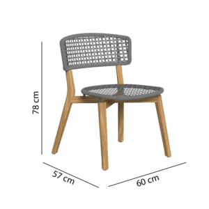 Talenti-Sedia-Pranzo-Moon-Teak-longho-design-palermo