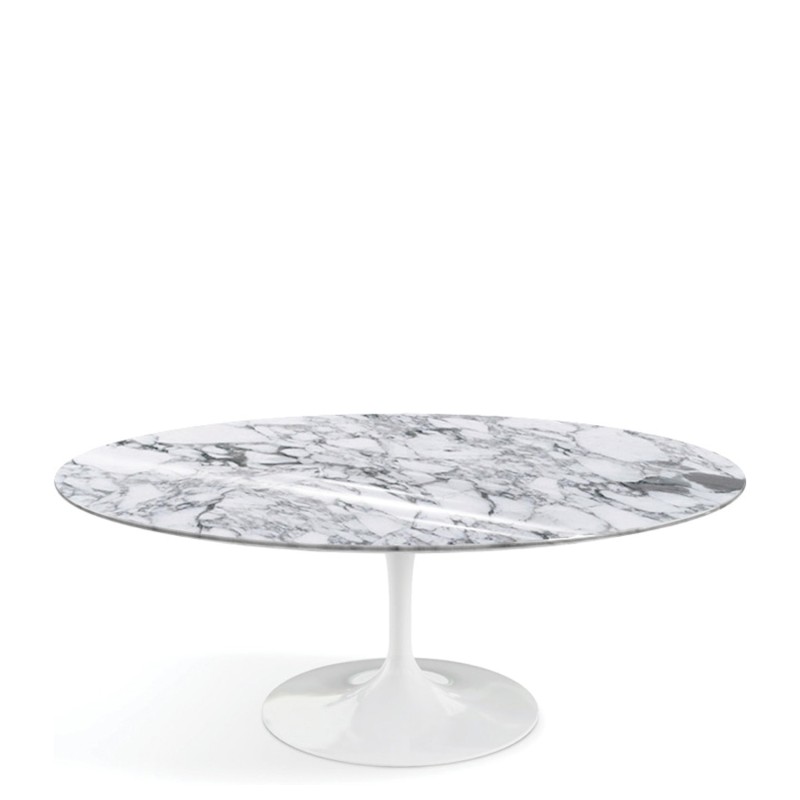 Knoll - Saarinen Tulip oval coffee table 107x70 cm