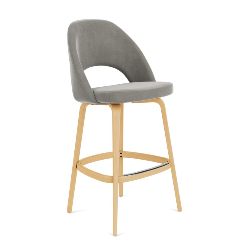 Knoll - Saarinen Executive stool H114 cm velvet