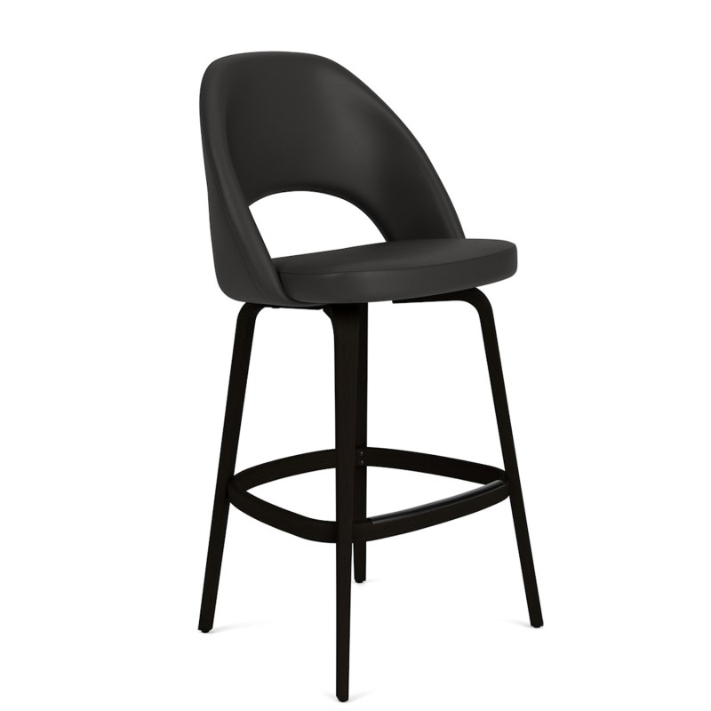 Knoll - Saarinen Executive stool H114 cm leather