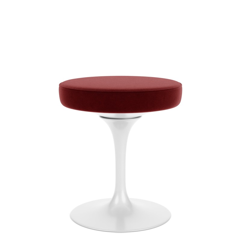 Knoll - Tulip swivel stool velvet