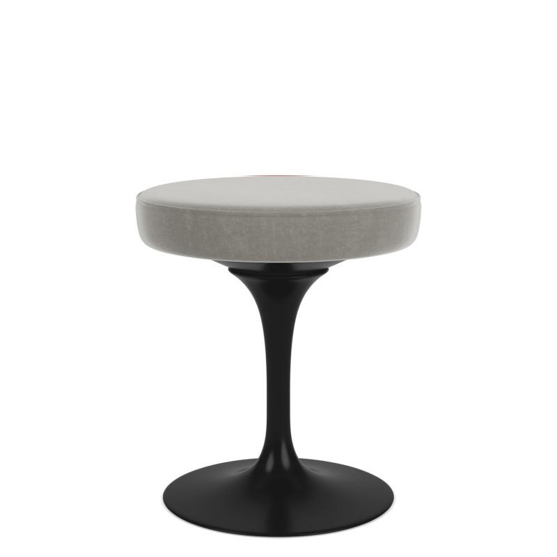 Knoll - Tulip swivel stool velvet