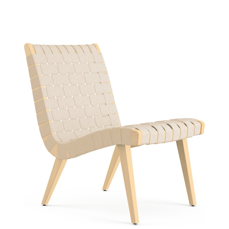 Knoll - Lounge chair Risom flax