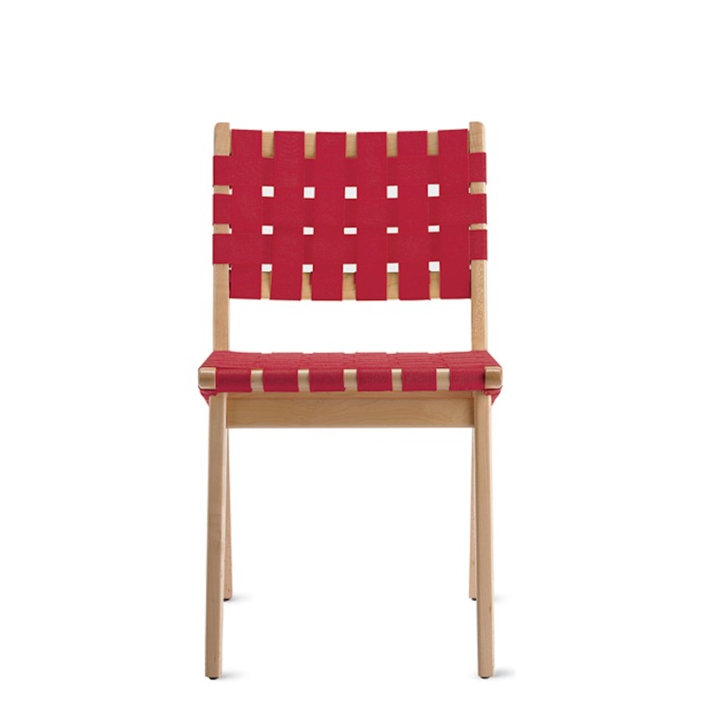 Knoll - Sedia Risom rosso