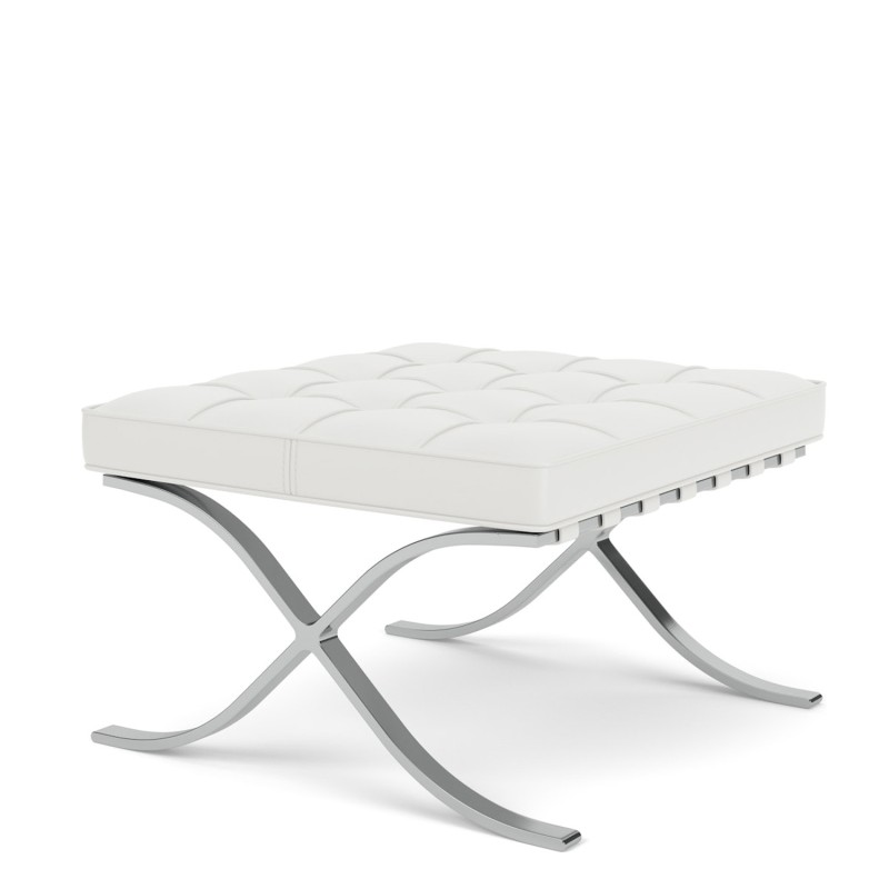 Knoll - Barcelona stool white