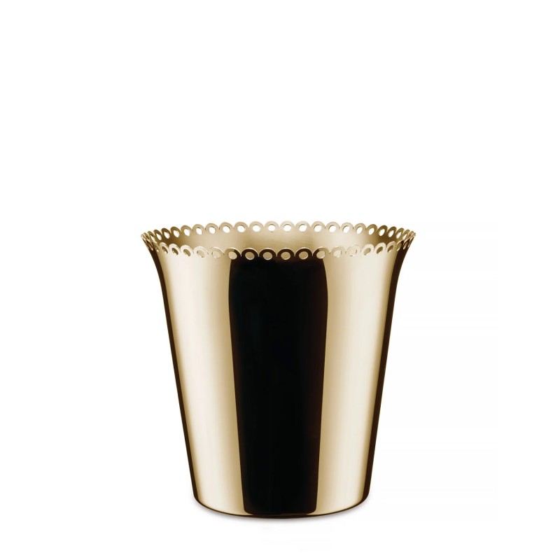 Alessi - Edges wine cooler PVD brass