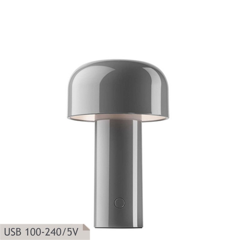 Flos - Bellhop Battery table lamp grey