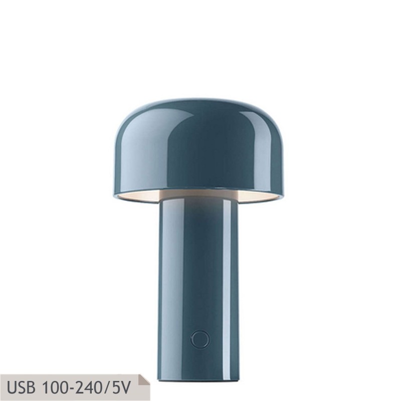 Flos - Bellhop Battery table lamp grey blue