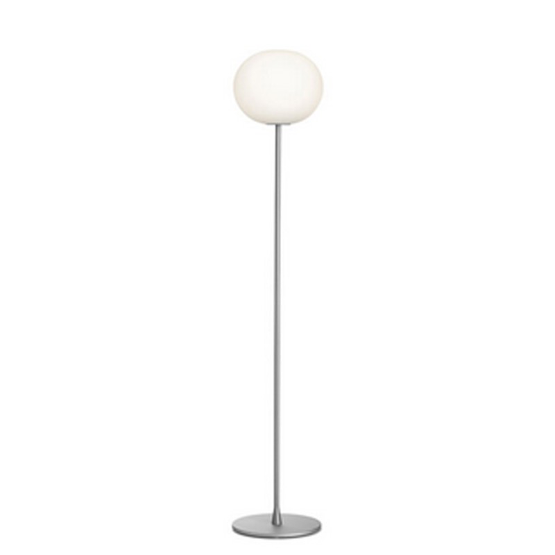 Flos - Glo Ball F2 floor lamp silver