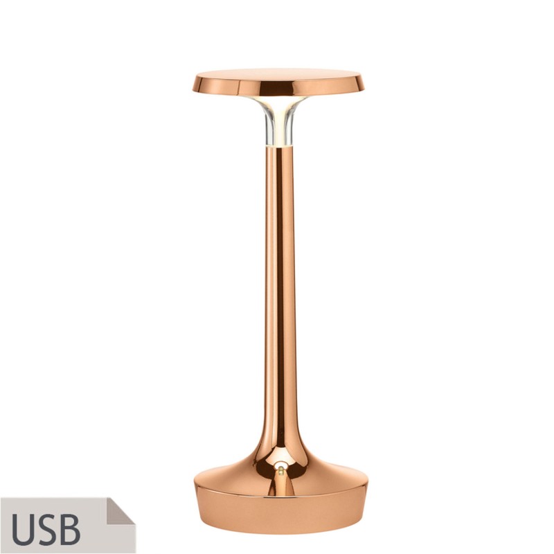 Flos - Bon Jour unplugged portable table lamp copper