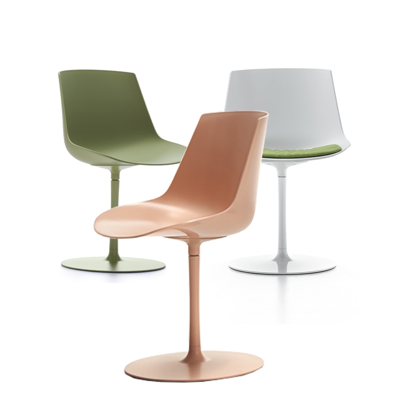 mdf italia flow chair color longho palermo