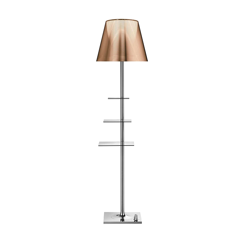 FLos Lampada da terra Bibliotheque Nationale bronzo Longho Design Palermo