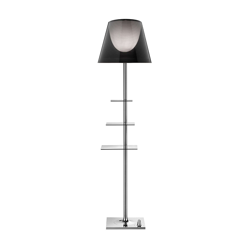 FLos Lampada da terra Bibliotheque Nationale fume Longho Design Palermo