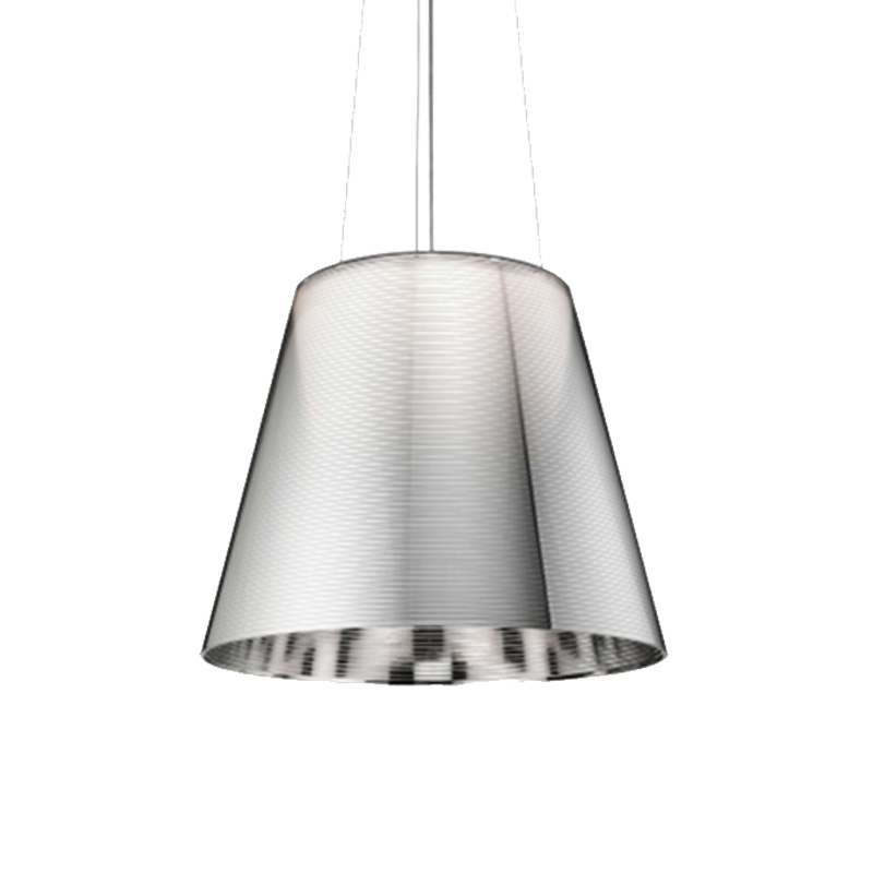 Flos Lampada da sospensione Ktribe S3 argento alluminizzato Longho Design Palermo