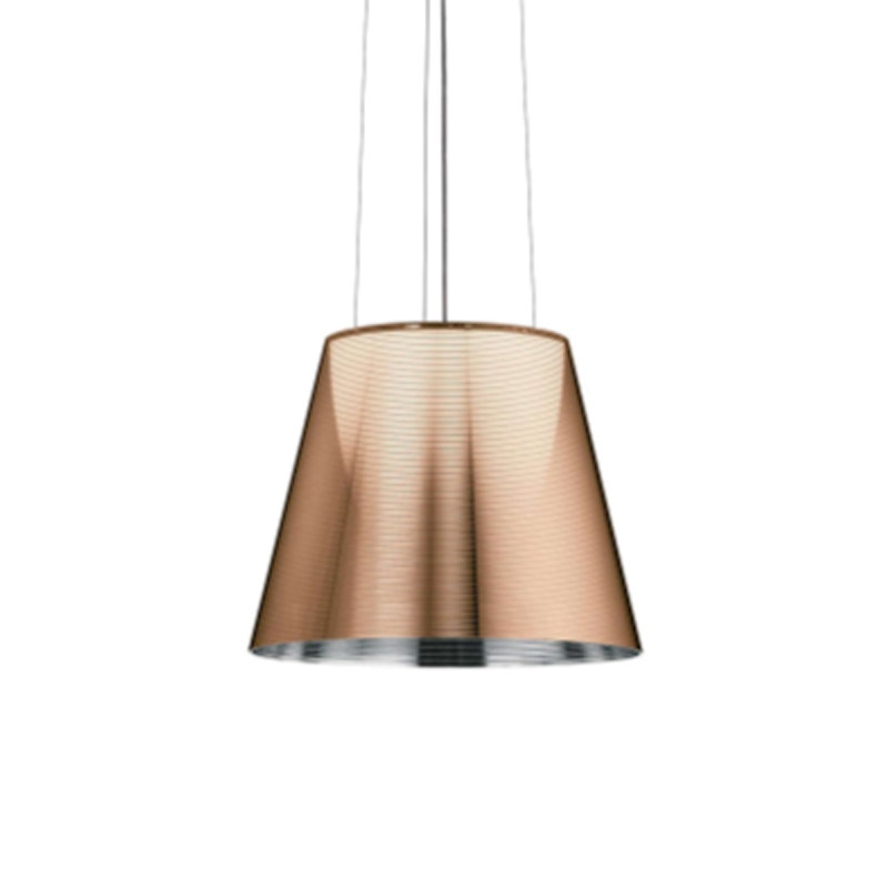 Flos Lampada da sospensione Ktribe S2 bronzo alluminizzato Longho Design Palermo