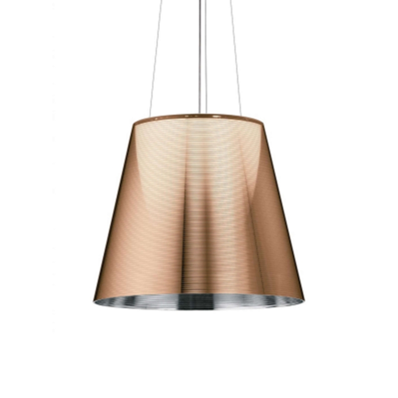 Flos Lampada da sospensione Ktribe S3 bronzo alluminizzato Longho Design Palermo