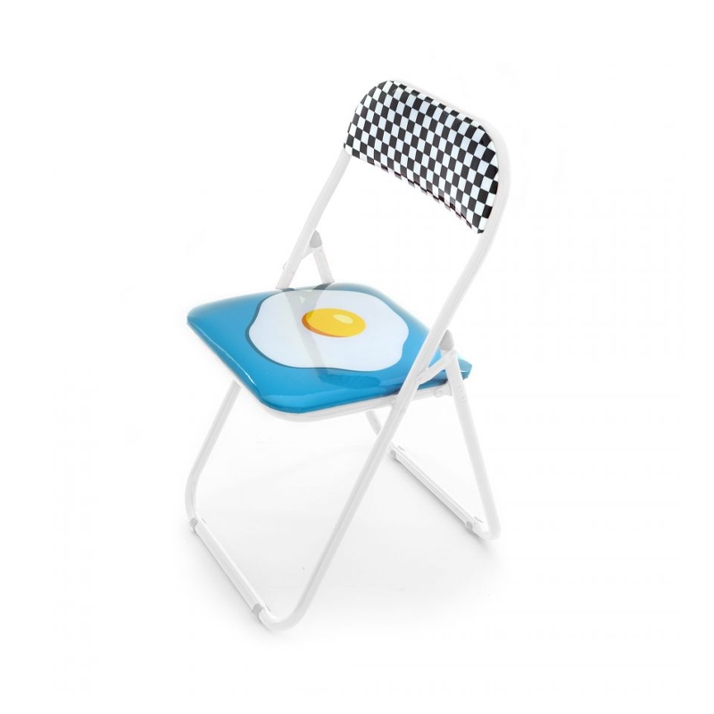 Seletti Sedia Pieghevole Egg longho design palermo