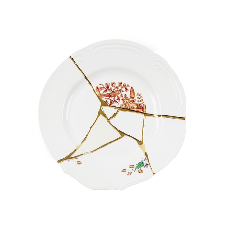 Seletti Piatto Piano Kintsugi longho desing palermo 0A