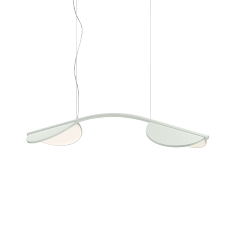 Flos Lampada Almendra S2 Arch Long Bianco Sporco Longho Design Palermo