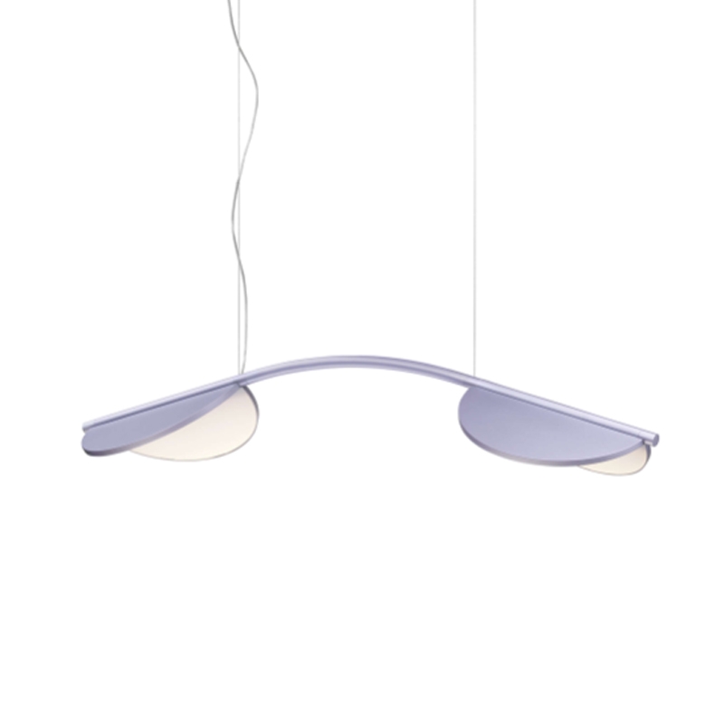 Flos Lampada Almendra S2 Arch Long Lilla Metallizzata Longho Design Palermo