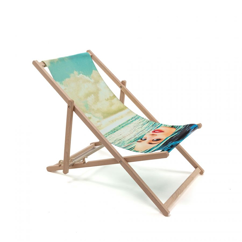 Seletti Deck Chair Girl in the Sea Longho Design Palermo 1