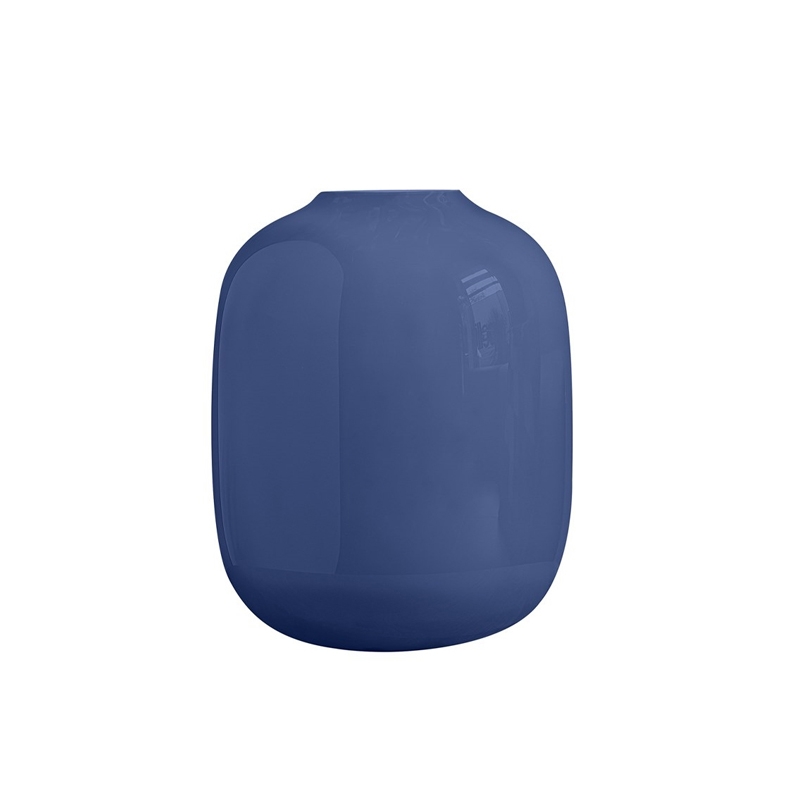 Cappellini Vaso medio Arya blu avio longho design palermo 00