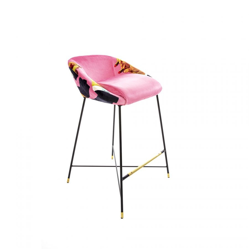 Seletti Sgabello Alto Rossetti Rosa Longho Design Palermo 1