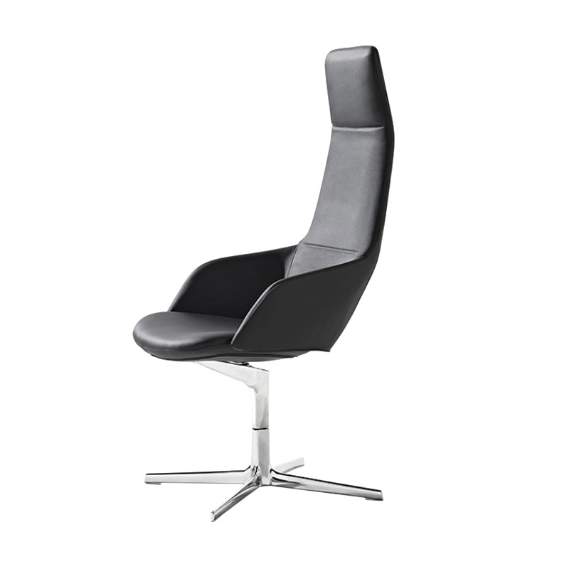 Arper - Aston executive armchair with return mechanism