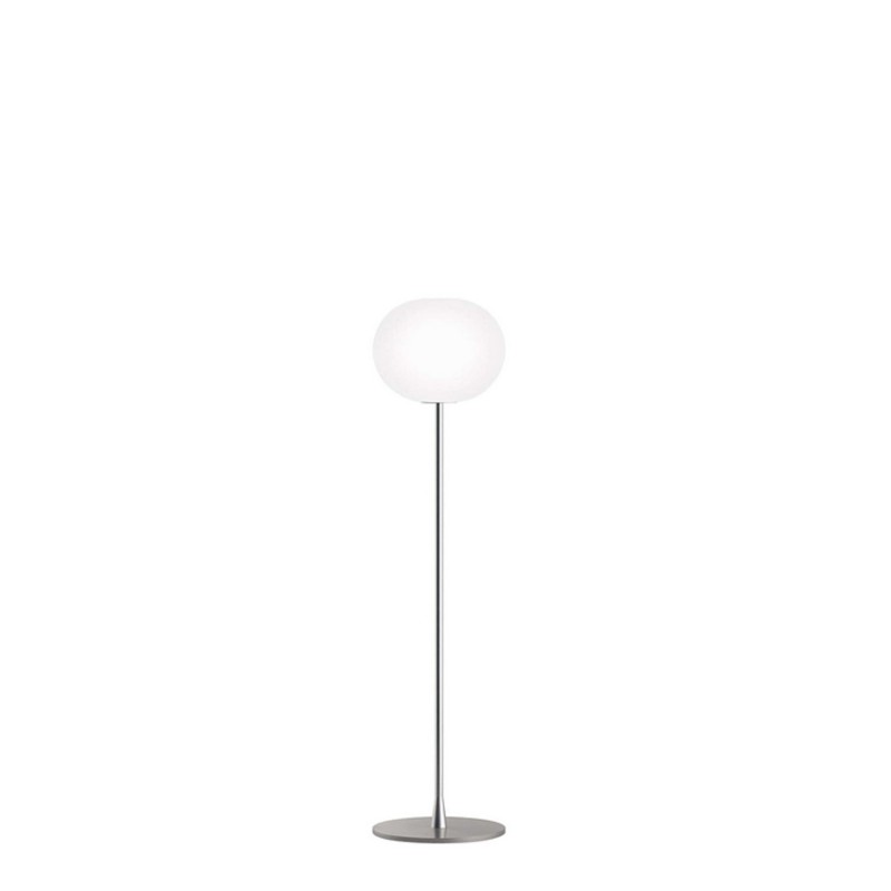 Flos - Glo-Ball F1 silver floor lamp