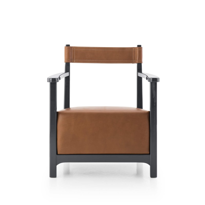 Azucena - Chinotto low armchair