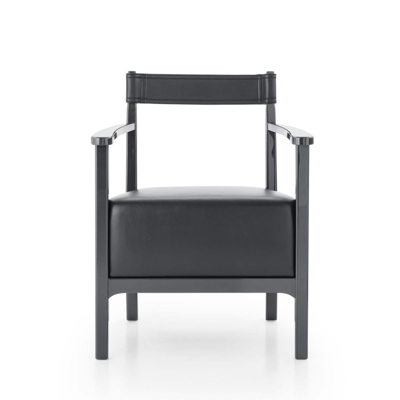 Azucena - Chinotto high armchair