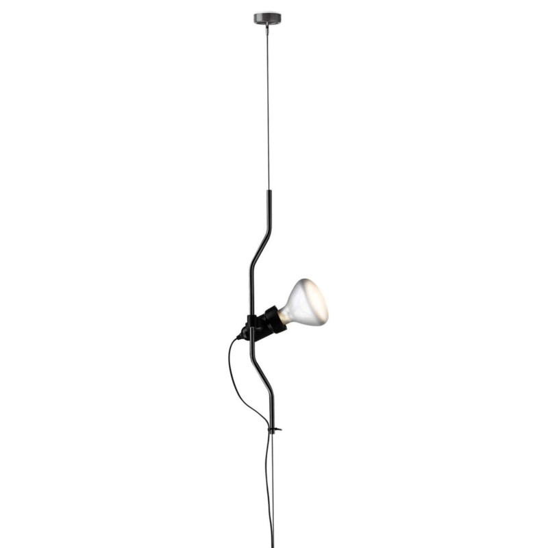 Flos - Parentesi D black suspension lamp