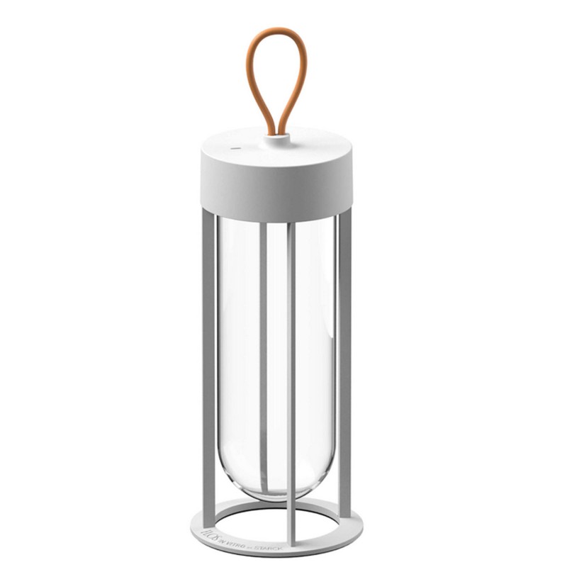 Flos - Lampada da terra In Vitro Unplugged 2700K bianco