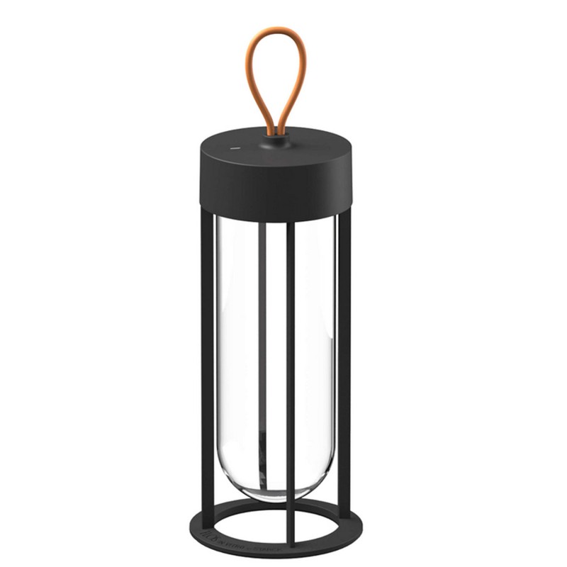 Flos - In Vitro Unplugged 2700K black floor lamp