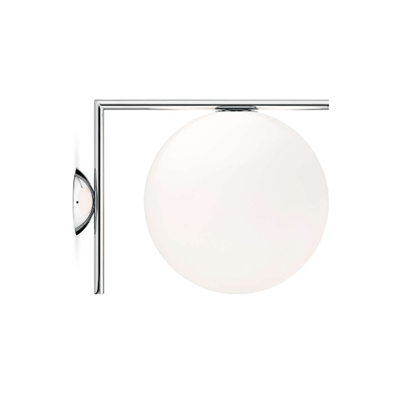 Flos - IC C/W2 chrome wall/ceiling lamp