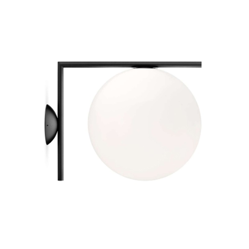 Flos - IC C/W2 black wall/ceiling lamp