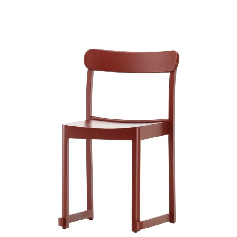 Artek - Atelier chair beech dark red lacquer