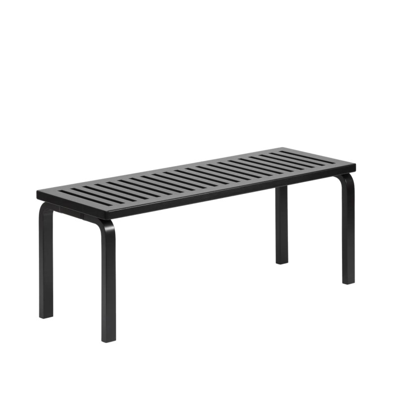 Artek - Bench 153A birch black lacquer