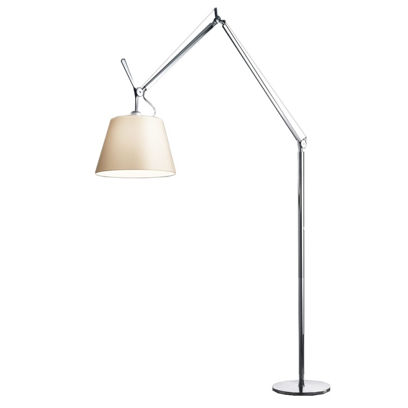 Artemide - Lampada da terra Tolomeo Mega cromato dimmer