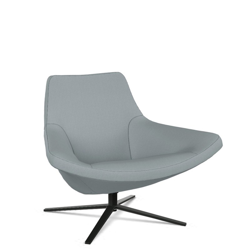 B&B Italia - Metropolitan '14 swivel armchair with low back