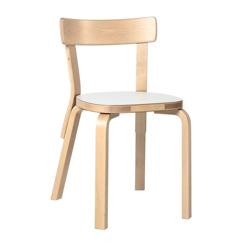 Artek - Chair 69 HPL IKI white