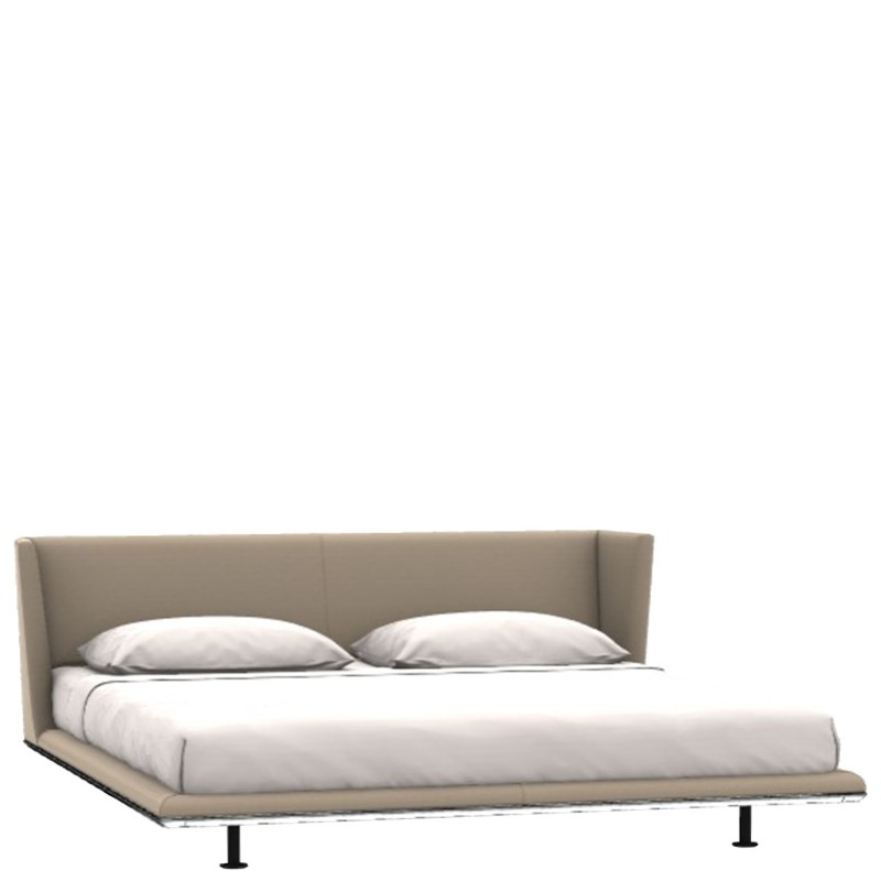 B&B Italia - Noonu double bed upholstered in fabric